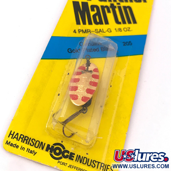   Panther Martin 4, 1/8oz Gold / Red spinning lure #3928