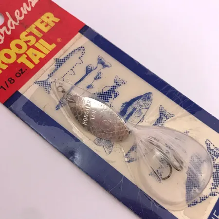 Yakima Bait Worden’s Original Rooster Tail, 1/8oz Silver spinning lure #3929