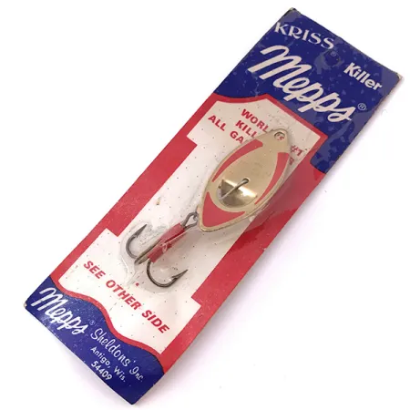 Mepps Kriss 3, 1/4oz Gold spinning lure #3936