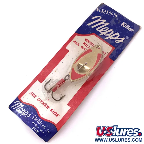   Mepps Kriss 3, 1/4oz Gold spinning lure #3936