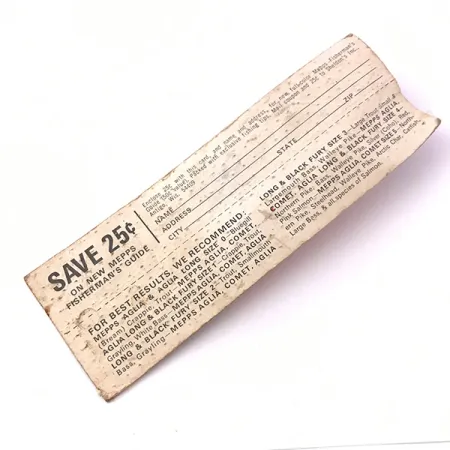 Mepps Kriss 3, 1/4oz Gold spinning lure #3936