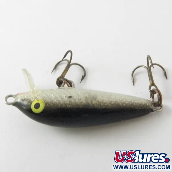 Vintage Rapala Floating, 1/16oz Silver fishing lure #3947