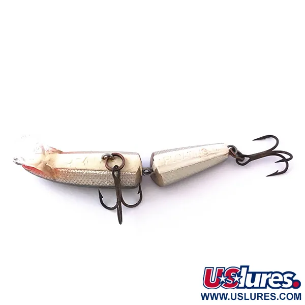 Vintage Rapala Jointed J-7, 1/8oz Golden Natural fishing lure #3960
