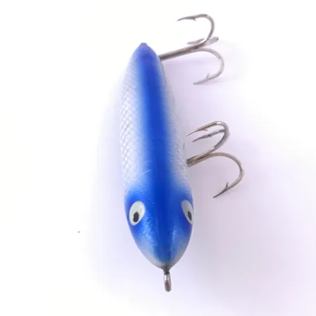 Vintage Heddon Zara Spook, 3/5oz Light Blue fishing lure #3961