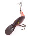 Vintage  Eppinger Sparkle Tail, 1/4oz Brown / Orange UV Glow in UV light, Fluorescent fishing lure #3962