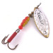 Vintage   Mepps Aglia Long 3 Rainbo, 2/5oz Nickel / Brass spinning lure #3982