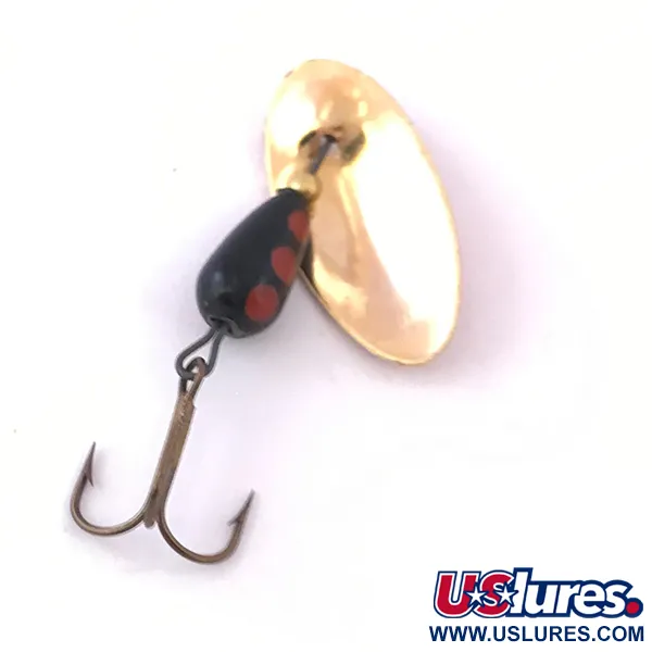 Vintage   Panther Martin 4, 1/8oz Gold / Red spinning lure #3985