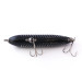 Vintage   Heddon Zara Spook, 3/4oz Black / White fishing lure #3994