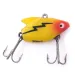 Vintage   Heddon Sonic, 1/3oz Yellow fishing lure #3995