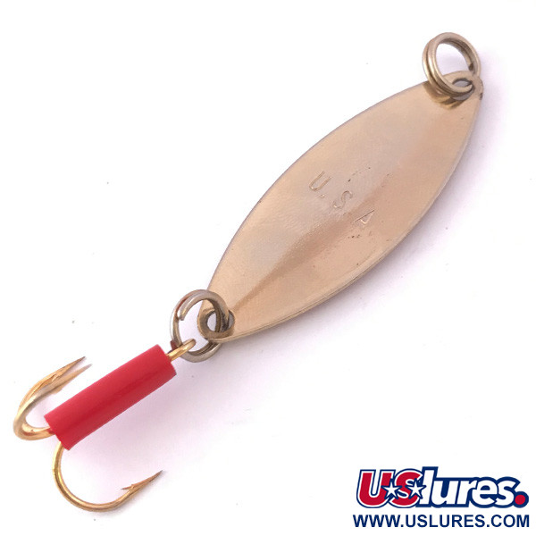 Vintage   Mepps Spoon 1, 1/4oz Gold / Red fishing spoon #3997