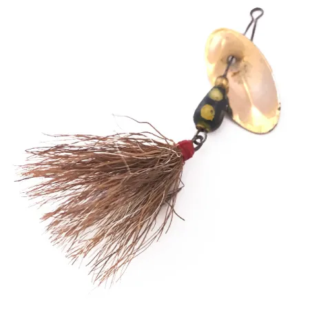 Vintage Panther Martin 2, 3/32oz Gold spinning lure #4016