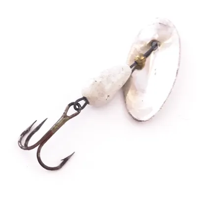 Vintage Panther Martin 4, 1/8oz White Pearl spinning lure #4023