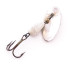 Vintage   Panther Martin 4, 1/8oz White Pearl spinning lure #4023