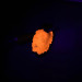 Vintage   Panther Martin Zavorra con Mosca 6, 3/16oz Gold / Orange UV Glow in UV light, Fluorescent spinning lure #4029