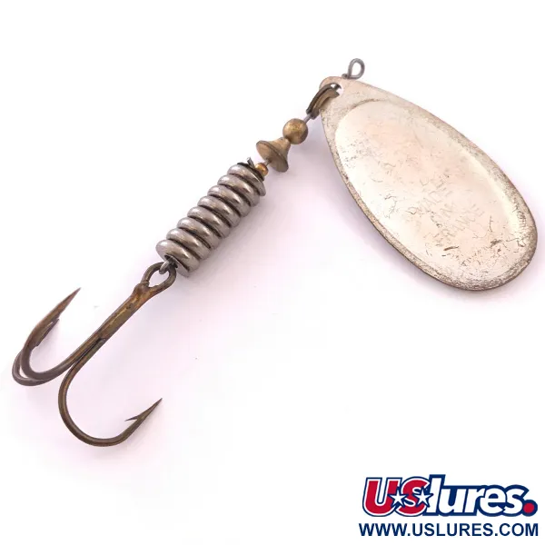 Vintage   Mepps Aglia 5, 1/2oz Brass spinning lure #4032