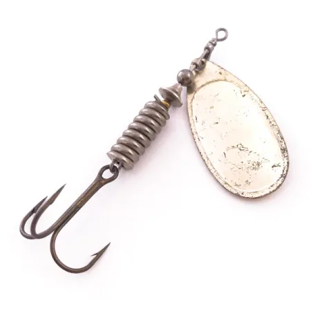 Vintage Mepps Aglia 4, 1/3oz Silver spinning lure #4034