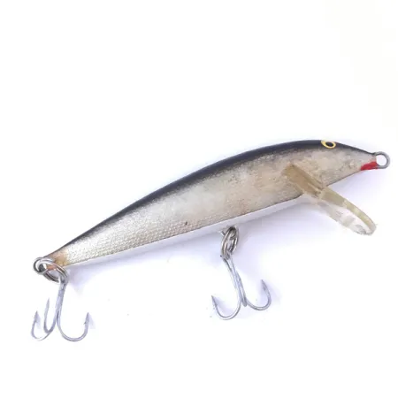Vintage Rapala Countdown, 2/5oz Silver fishing lure #4056