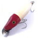 Vintage   Heddon River Runt, 2/5oz Red / White fishing lure #4057