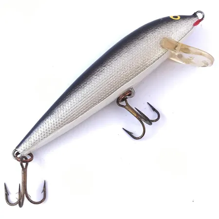 Vintage Rapala Countdown, 2/5oz Silver fishing lure #4058
