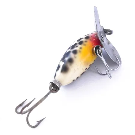 Vintage Fred Arbogast Jitterbug , 1/4oz Tiger fishing lure #4060