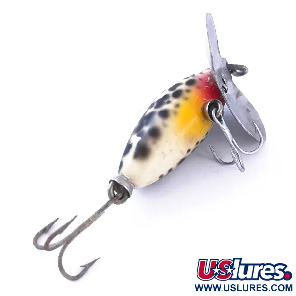 Vintage   Fred Arbogast Jitterbug , 1/4oz Tiger fishing lure #4060