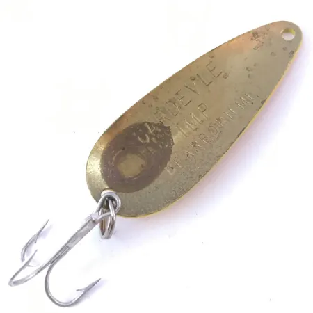 Vintage Eppinger Dardevle Imp, 2/5oz Five of Diamonds fishing spoon #4062