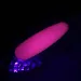 Vintage   Blue Fox Pixee UV, 3/4oz Nickel / Pink fishing spoon #4065