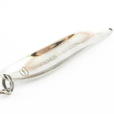 Vintage Acme Fiord Spoon, 2/3oz Nickel fishing spoon #4079
