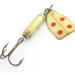 Vintage  Jake's Lures Jake's Stream-a-Lure, 3/16oz Brass / Red spinning lure #4082
