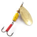 Vintage   Mepps Aglia 4, 1/3oz Gold spinning lure #4112