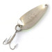 Vintage  Worth Chippewa, 1/4oz Yellow / Nickel fishing spoon #4113