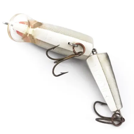 Vintage Rapala Jointed J-9, 1/4oz Silver fishing lure #4123