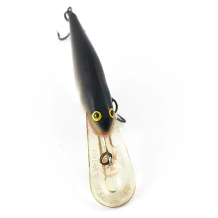 Vintage Rapala Shad Rap Deep Runner 70, 1/4oz Silver fishing lure #4124