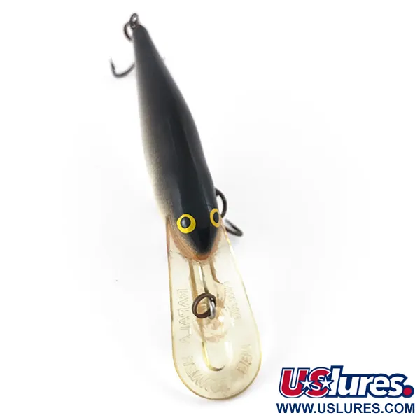 Vintage Rapala Shad Rap Deep Runner 70, 1/4oz Silver fishing lure #4124