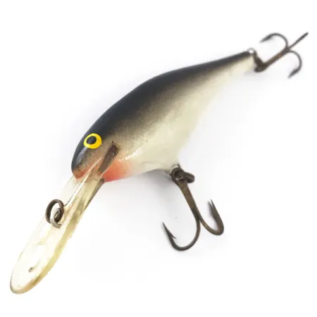 Vintage Rapala Shad Rap Deep Runner 70, 1/4oz Silver fishing lure #4124