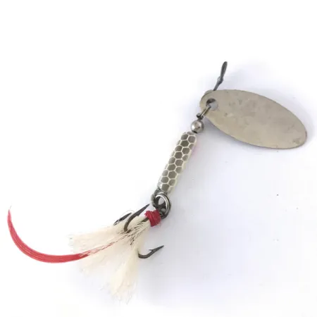 Vintage Cotton Cordell Cotton Tail 2, 1/8oz Nickel spinning lure #4140