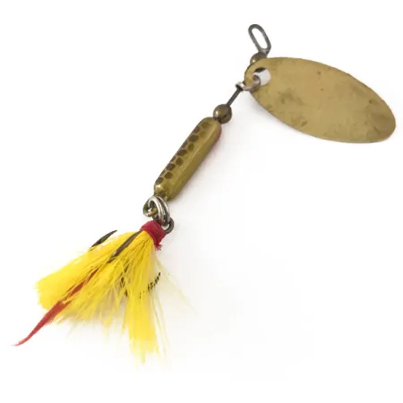 Vintage Cotton Cordell Cotton Tail 2, 1/8oz Gold spinning lure #4141