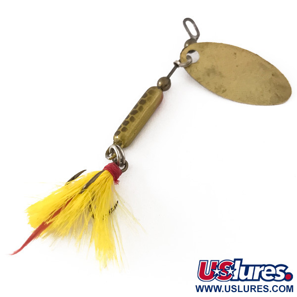 Vintage  Cotton Cordell Cotton Tail 2, 1/8oz Gold spinning lure #4141