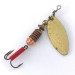 Vintage   Mepps Aglia Long 1, 3/16oz Gold spinning lure #4145