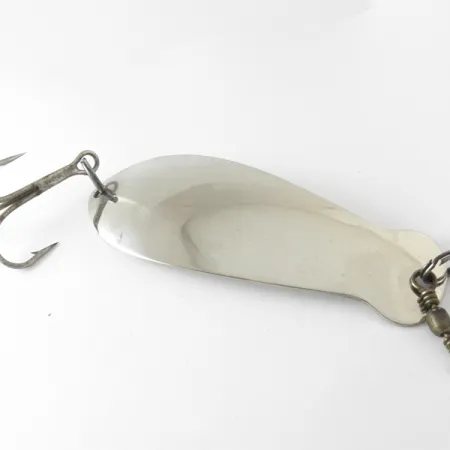 Vintage K-B Bait K-B Spoon , 1 3/4oz Nickel fishing spoon #4150