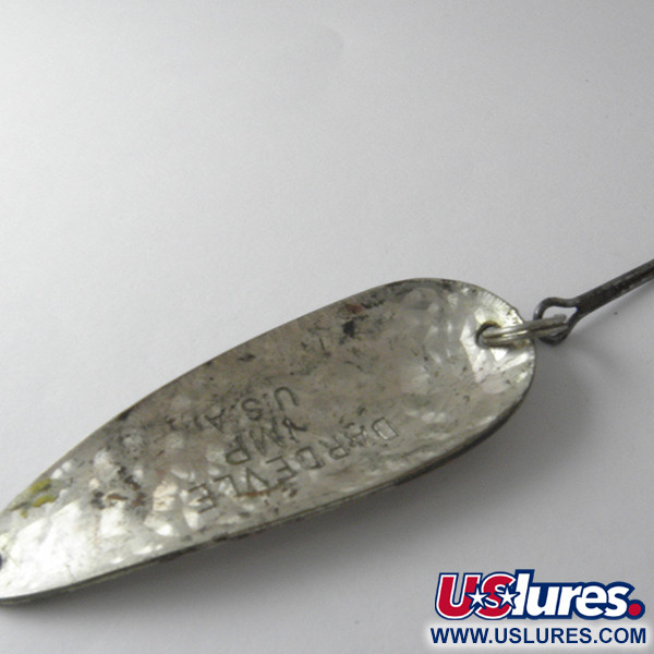 Vintage  Eppinger Dardevle Imp Crystal, 2/5oz Crystal (Silver Scale)  fishing spoon #4158