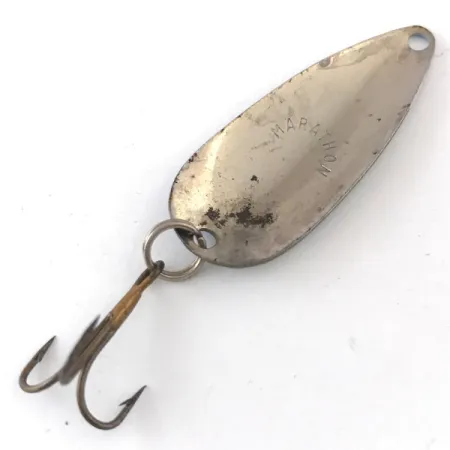 Vintage Marathon  Marathon, 3/16oz Light Blue / Nickel fishing spoon #4161