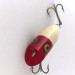 Vintage   Heddon Tiny Lucky 13, 3/16oz Red / White fishing lure #4167