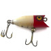 Vintage   Heddon Tiny Lucky 13, 3/16oz Red / White fishing lure #4167