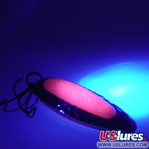 Vintage   Blue Fox Pixee UV, 1/2oz Gold / Red fishing spoon #4178
