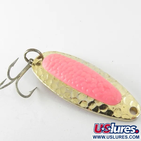 Vintage   Blue Fox Pixee UV, 1/2oz Gold / Red fishing spoon #4178