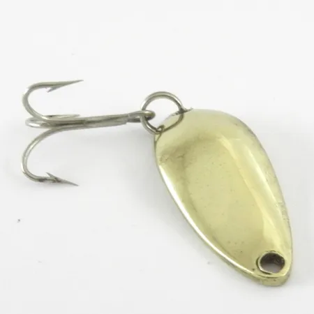 Vintage Luhr Jensen Little Jewel, 3/16oz Gold fishing spoon #4179