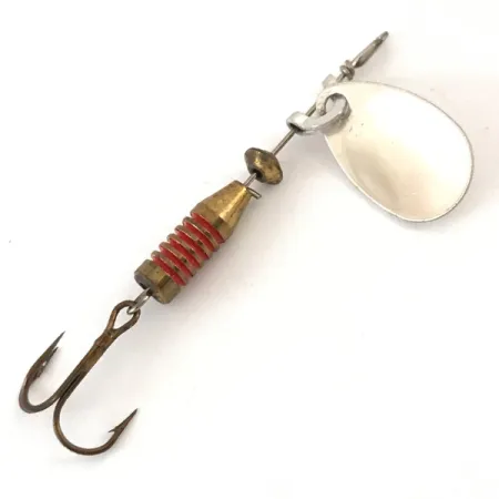Vintage Mepps Aglia 00, 1/16oz Silver spinning lure #4181