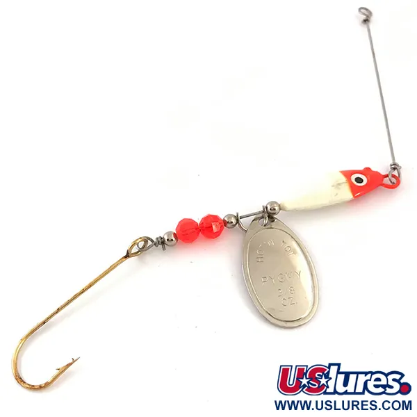 Vintage Storm Hot'N'Tot PYGMY, 2/5oz Silver spinning lure #4187