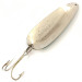 Vintage  Eppinger Dardevle, 1oz Nickel / Green / White fishing spoon #4201